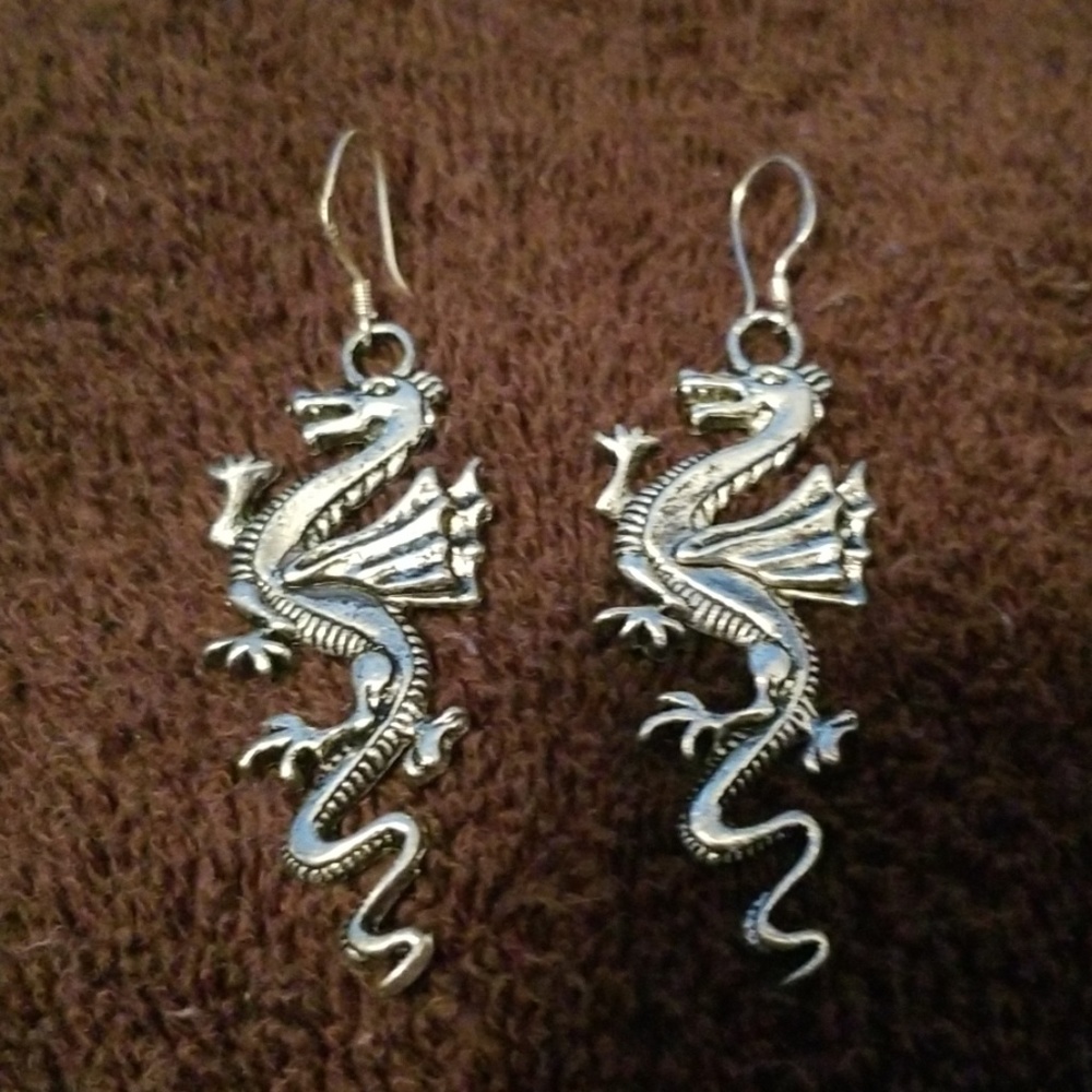 Winged Dragon earrings